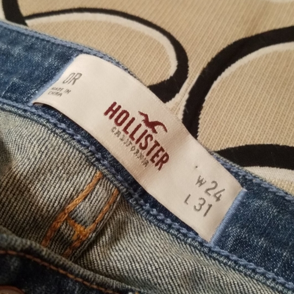 Hollister Super Skinny Jeans 24 x 31 NWT - Picture 3 of 7